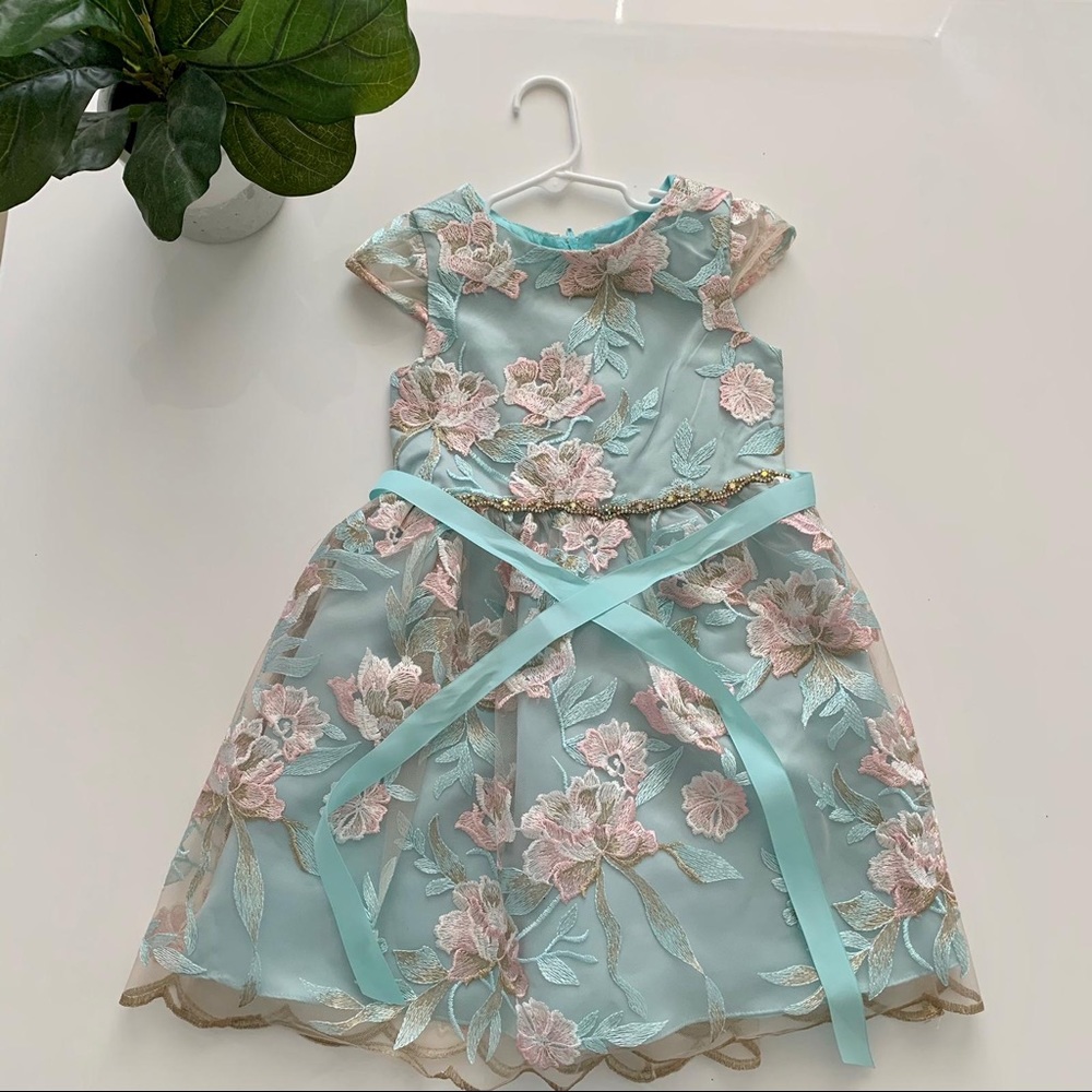 Rare Editions Girls Formal Party Dress
